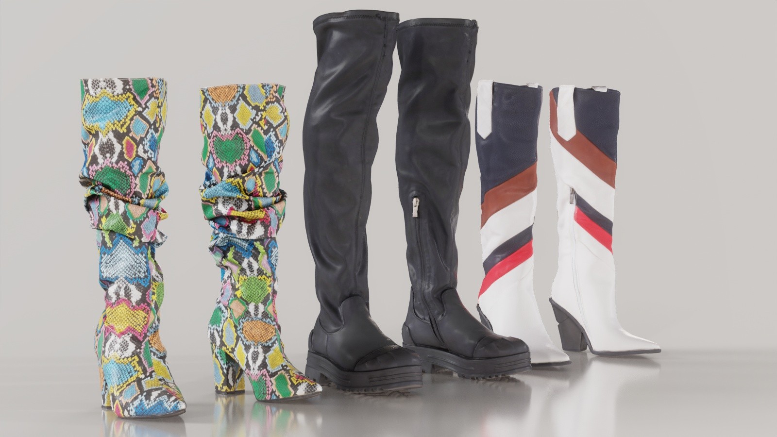 3 Boots by N/A