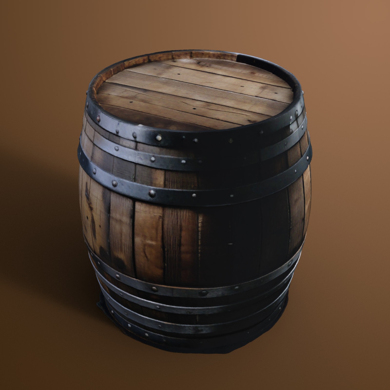Wooden Barrels 1 by N/A