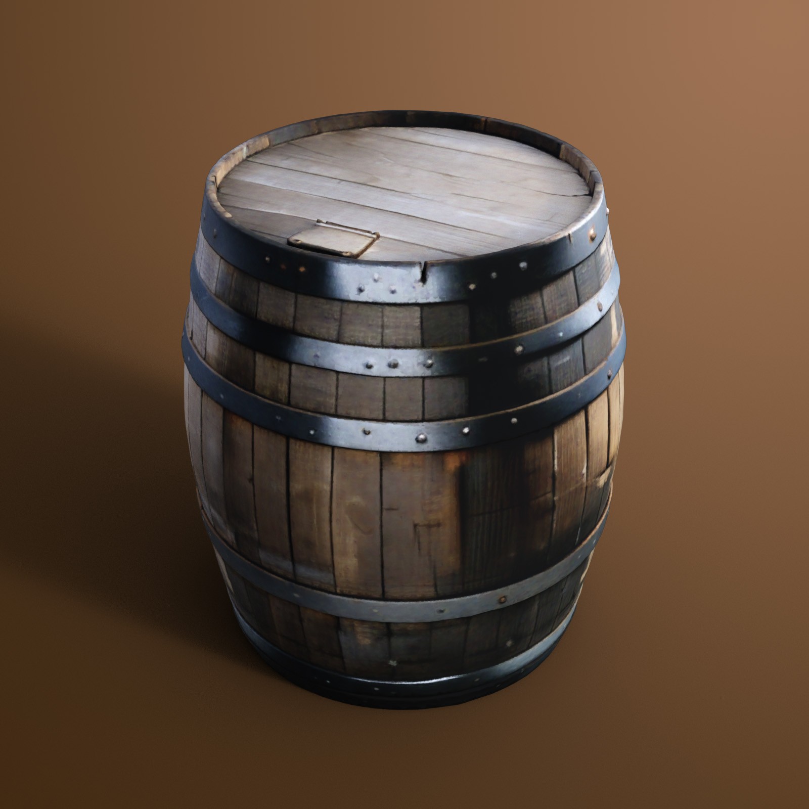 Wooden Barrels 1 by N/A