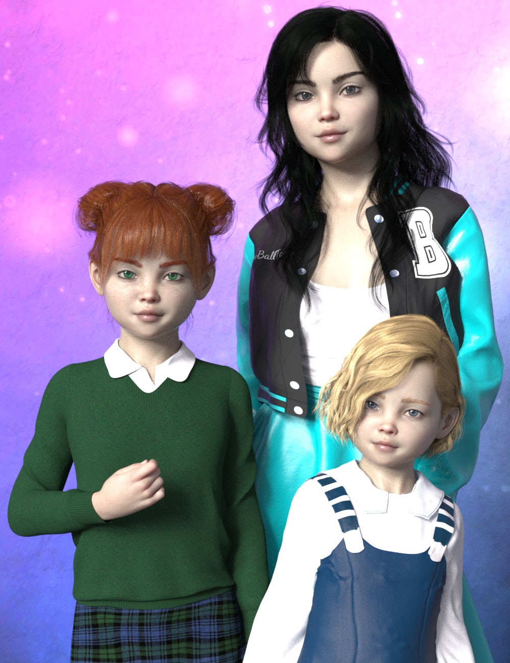 3DL Lil Destiny For Genesis 8 Females by N/A