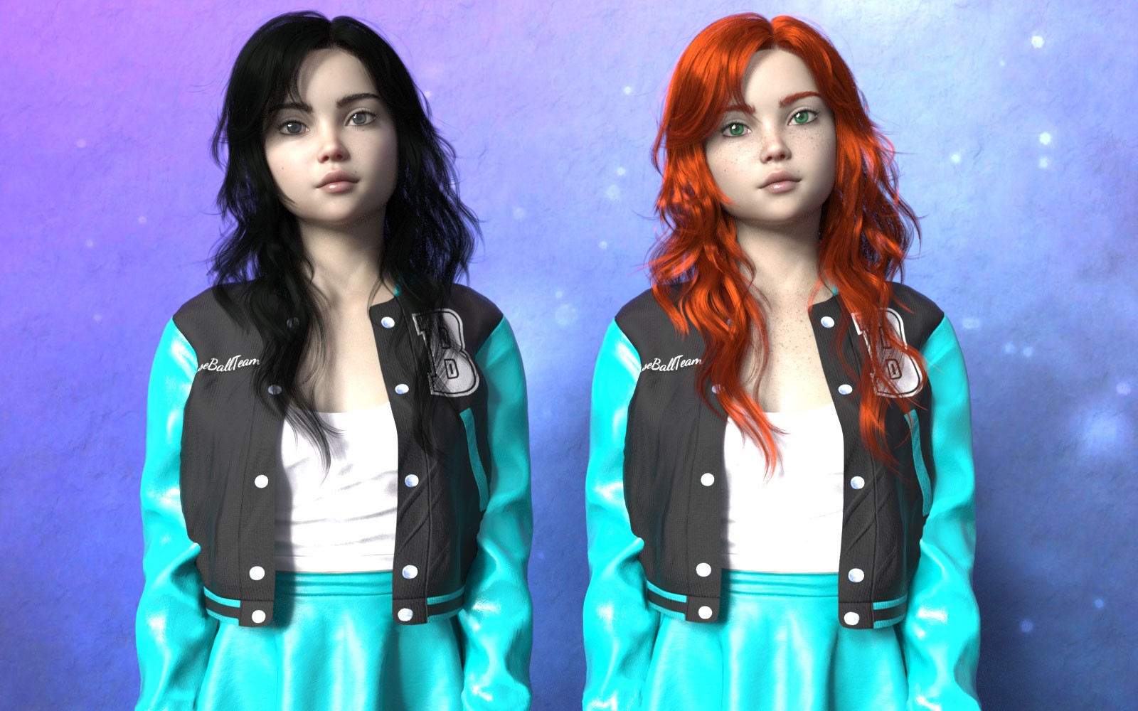 3DL Lil Destiny For Genesis 8 Females by N/A
