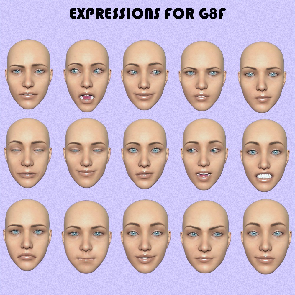Funny Expressions for G8F and M by N/A