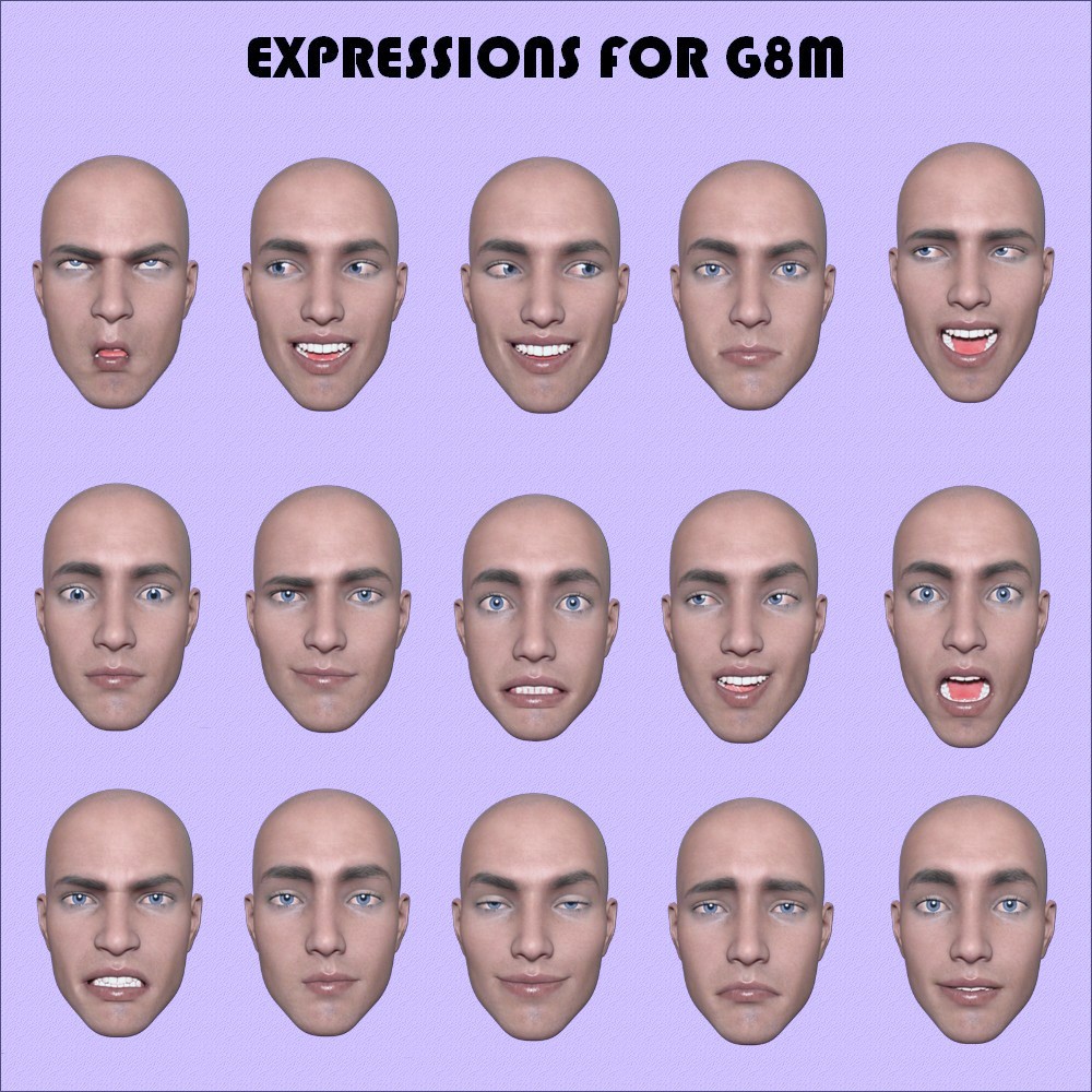 Funny Expressions for G8F and M by N/A