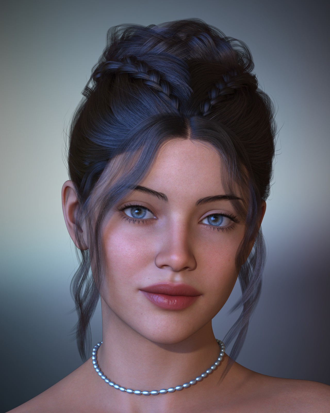 ALO Louisa Hair for Genesis 9, 8 and 8.1 Females by N/A