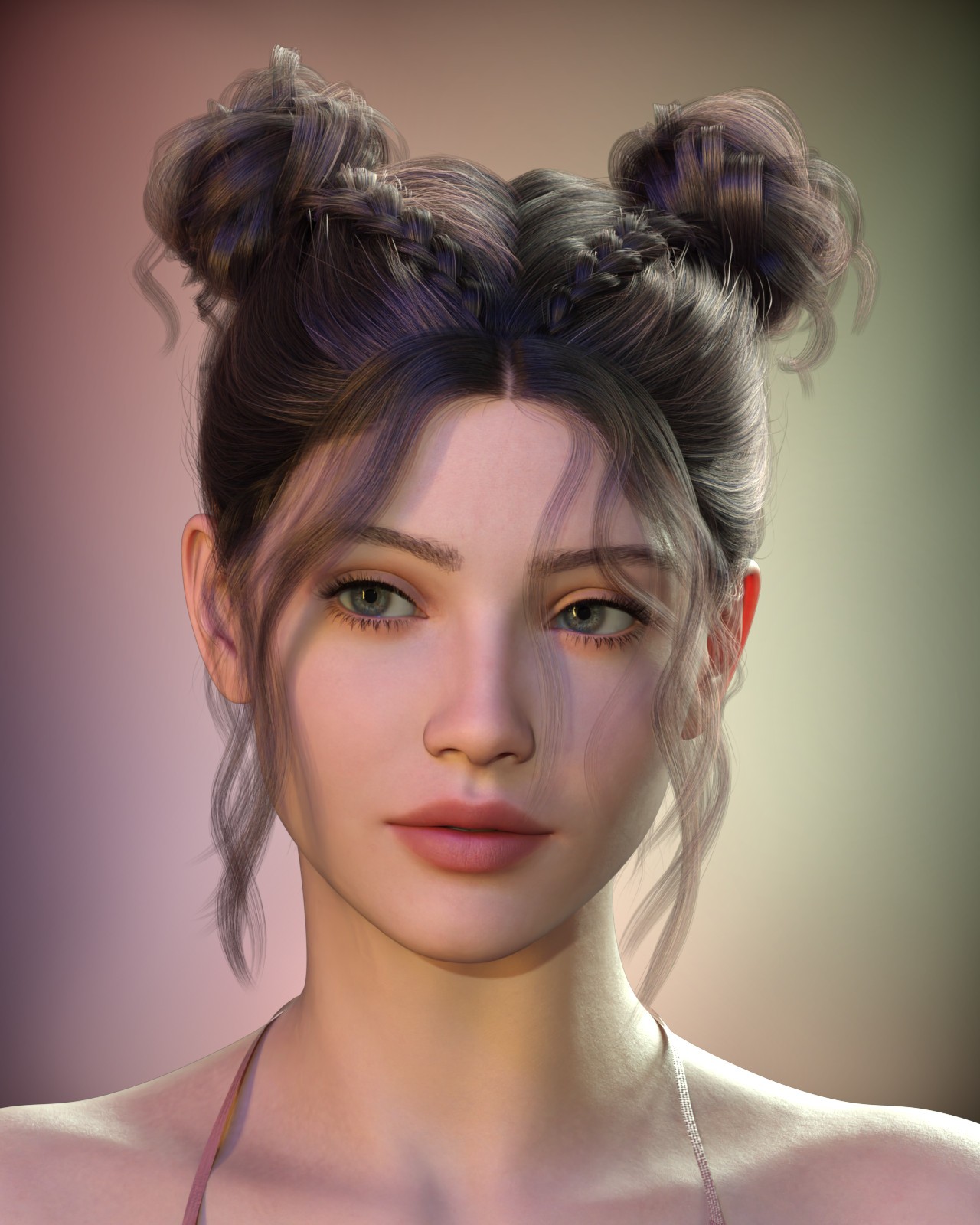 ALO Louisa Hair for Genesis 9, 8 and 8.1 Females by N/A