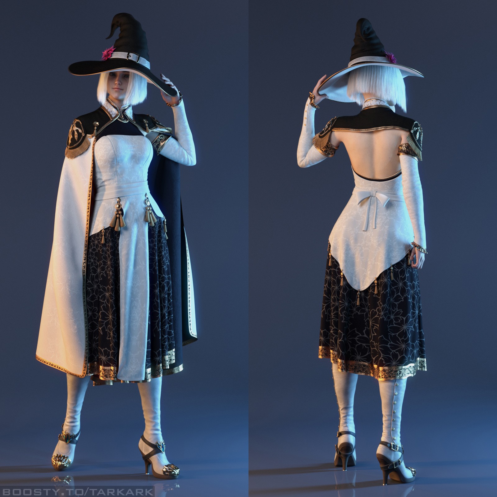 (TA) Drak Dress for Genesis 8 and 8.1 Female by N/A