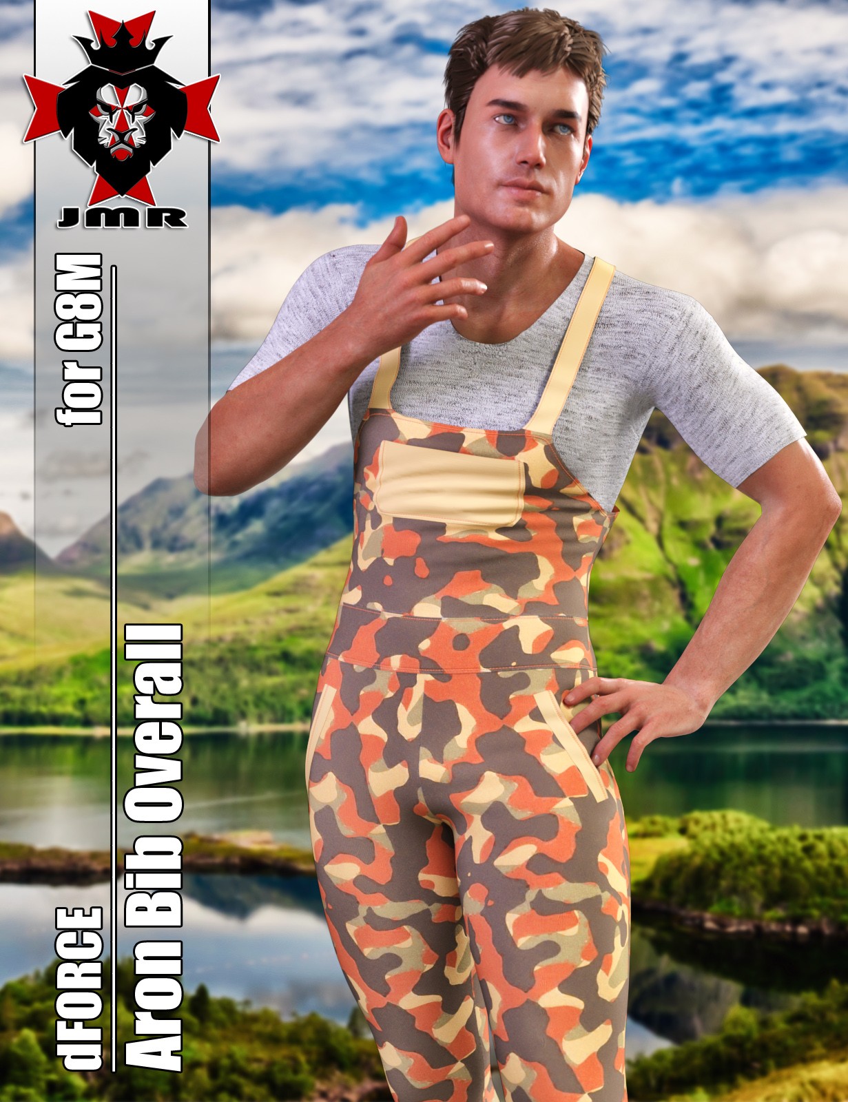 JMR dForce Aron Bib Overall for G8M by N/A