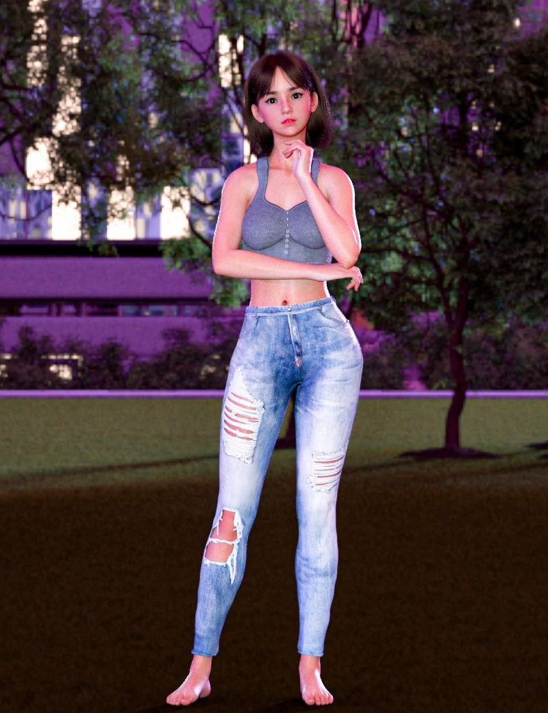 FDF Gaia for Genesis 8 Female by N/A