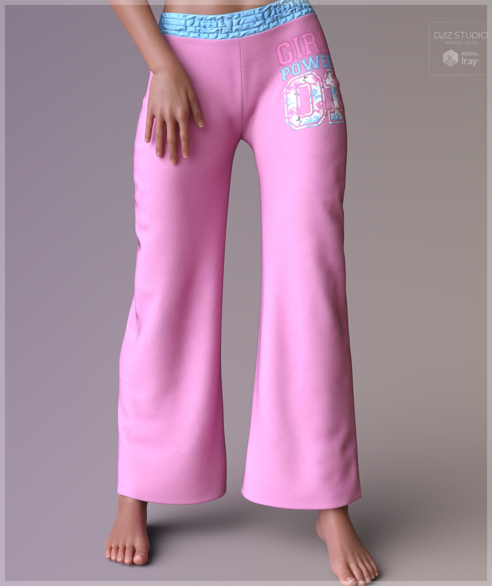 dForce Wideleg Comfy Loungewear Pants G8G8.1F by N/A
