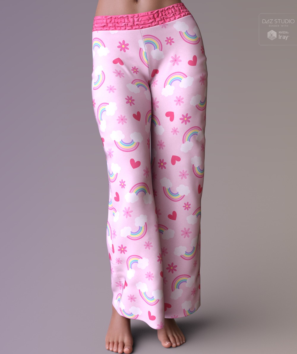 dForce Wideleg Comfy Loungewear Pants G8G8.1F by N/A