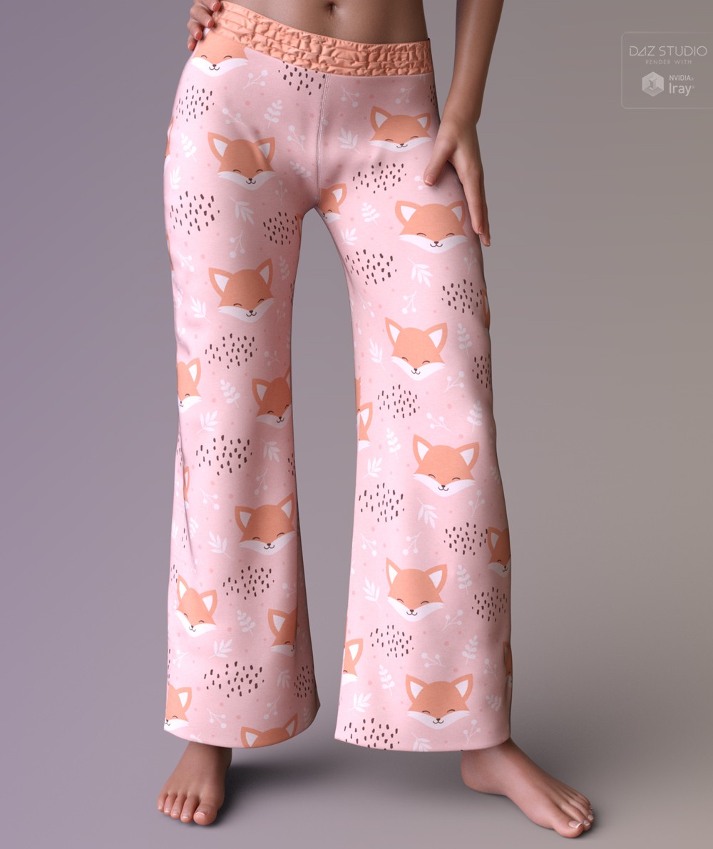 dForce Wideleg Comfy Loungewear Pants G8G8.1F by N/A