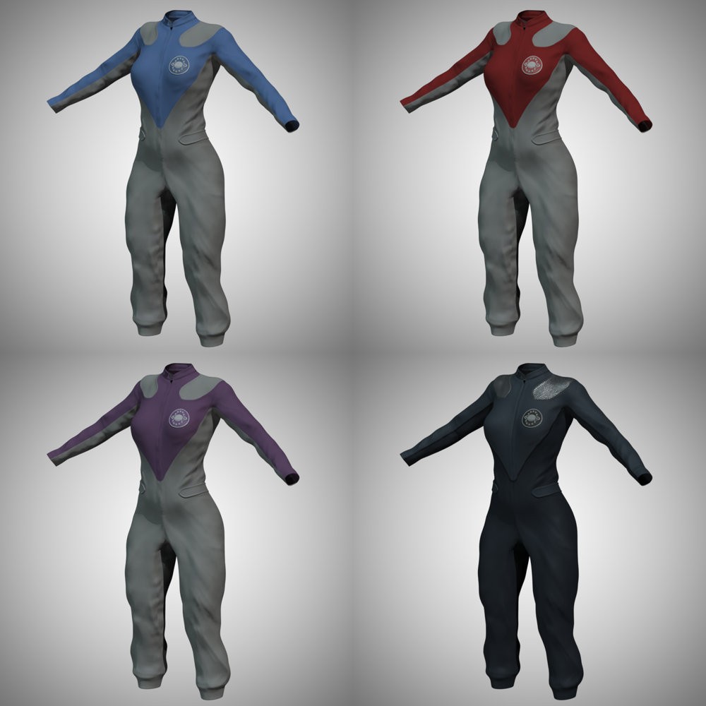 NSEA Uniform (for La Femme 2) (for Poser) by N/A