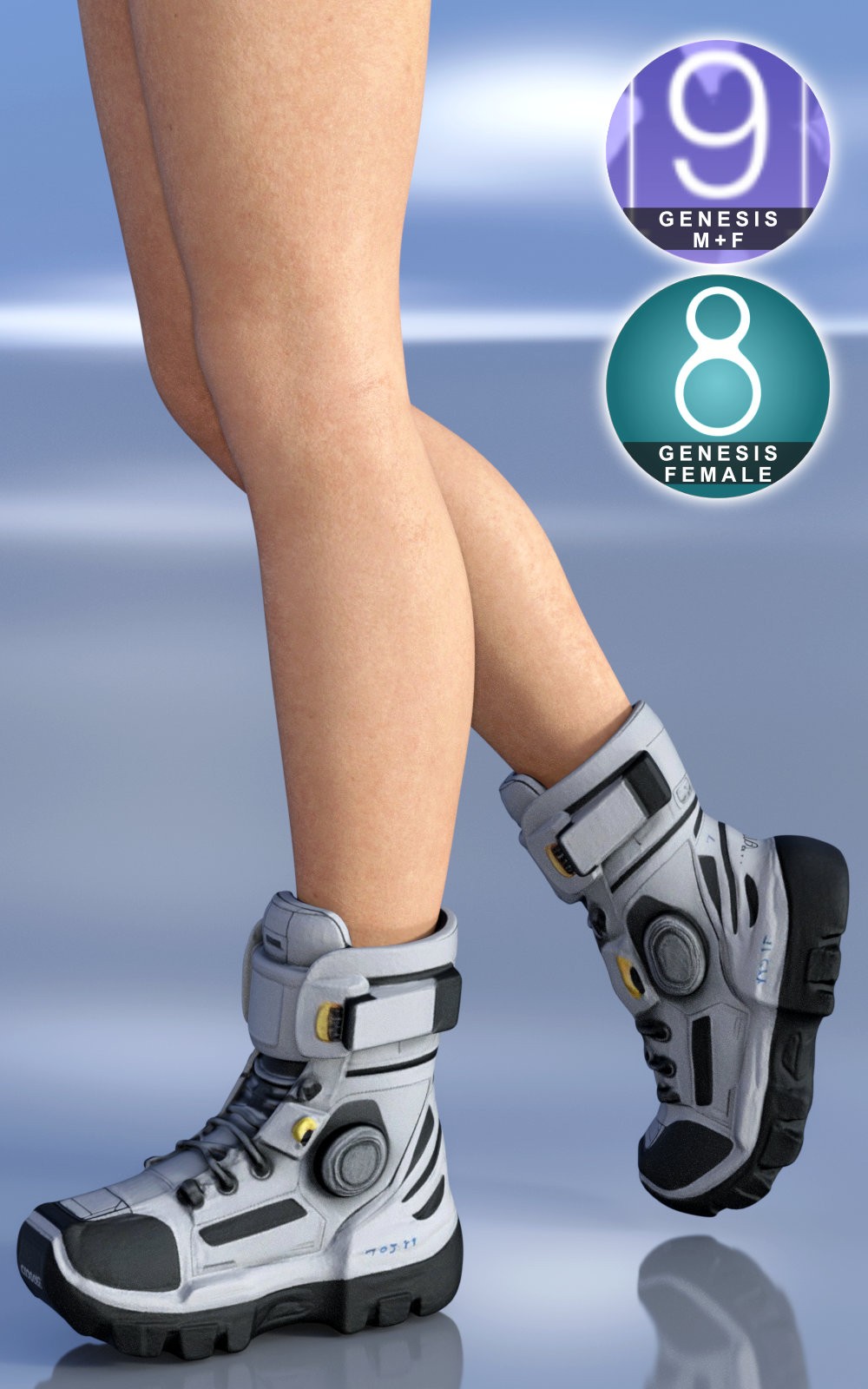 Sci-Fi Boots MK1 Premium Pack by N/A