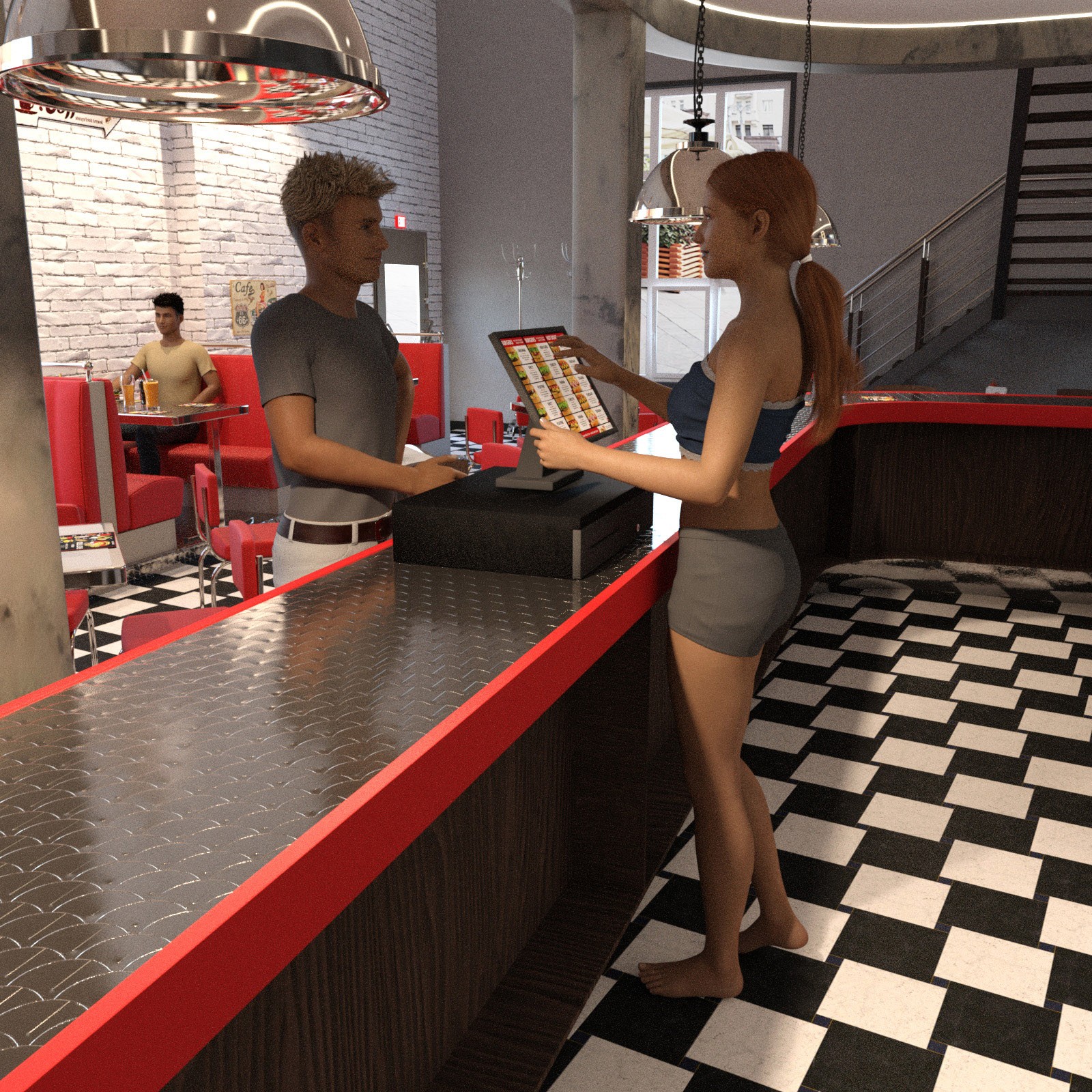 SAMANT TheDiner_POSES by N/A