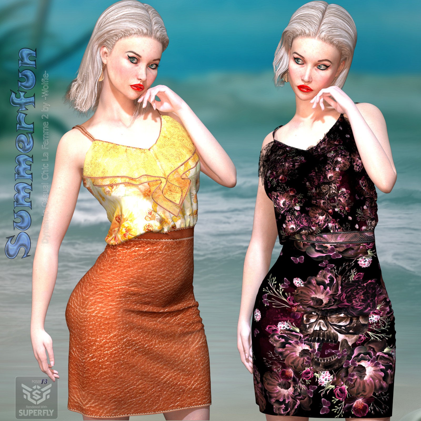 DA-SummerFun for Dynamic Casual Chic La Femme 2 by -Wolfie- by N/A