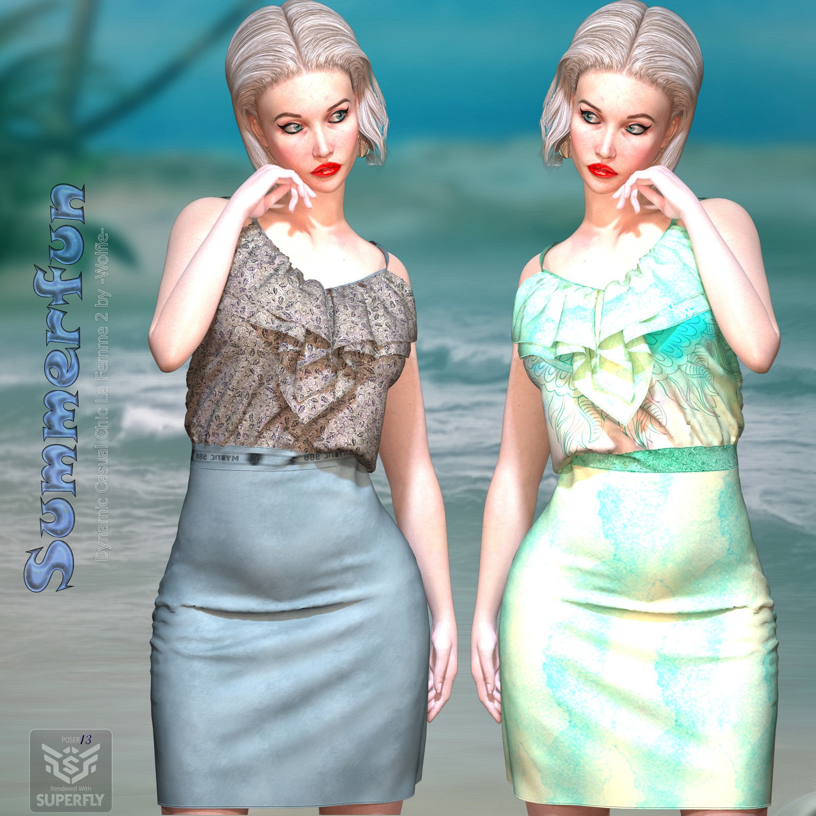 DA-SummerFun for Dynamic Casual Chic La Femme 2 by -Wolfie- by N/A
