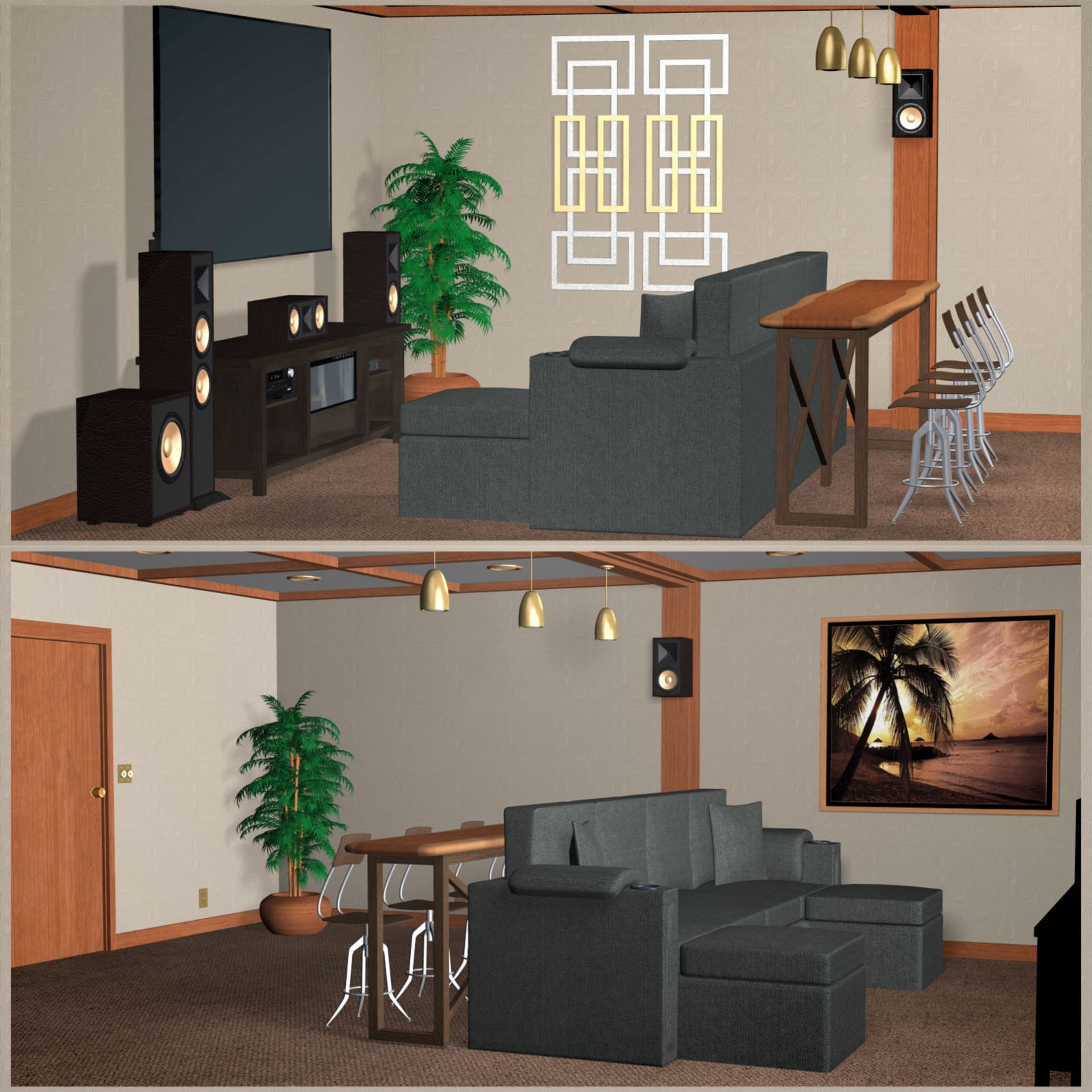 Media Room Set by N/A