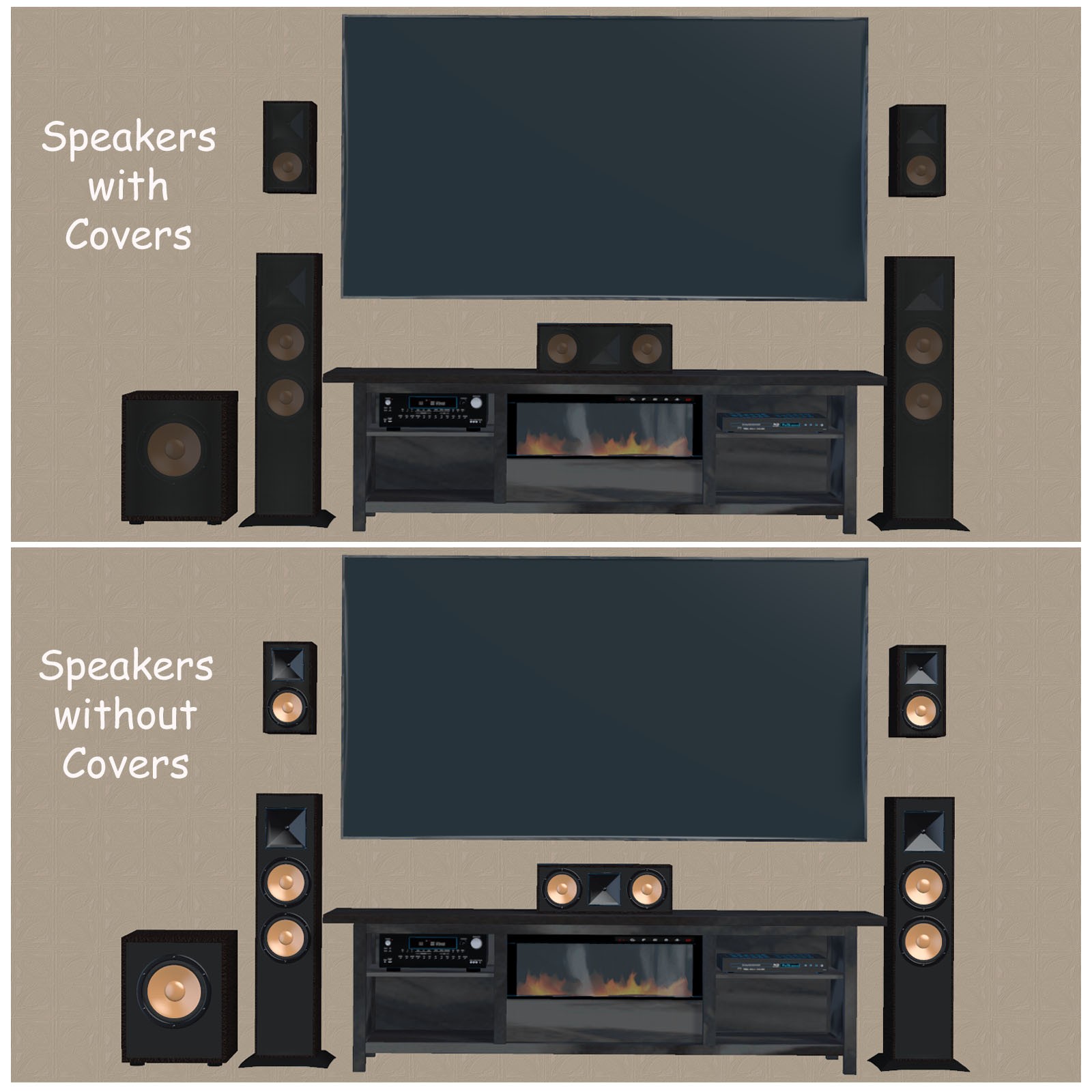 Media Room Set by N/A