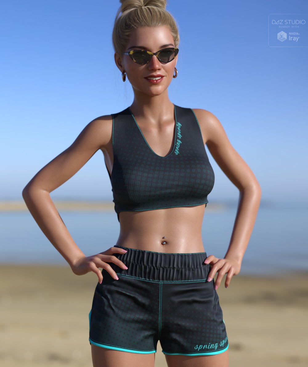 dForce Sporty Spring Tank G8G8.1F by N/A