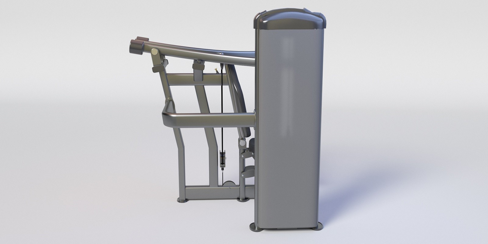 FUSE XL SHOULDER PRESS – Low-Poly 3D Gym Equipment Model by N/A