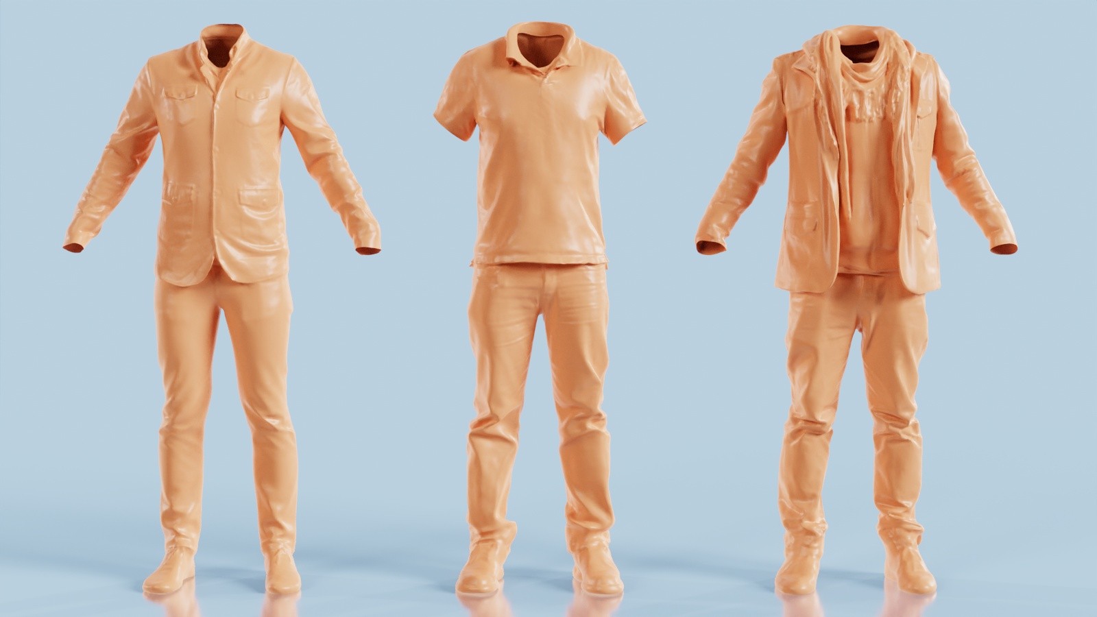 Casual Male Outfits Volume 4 for Genesis 8 Male by N/A