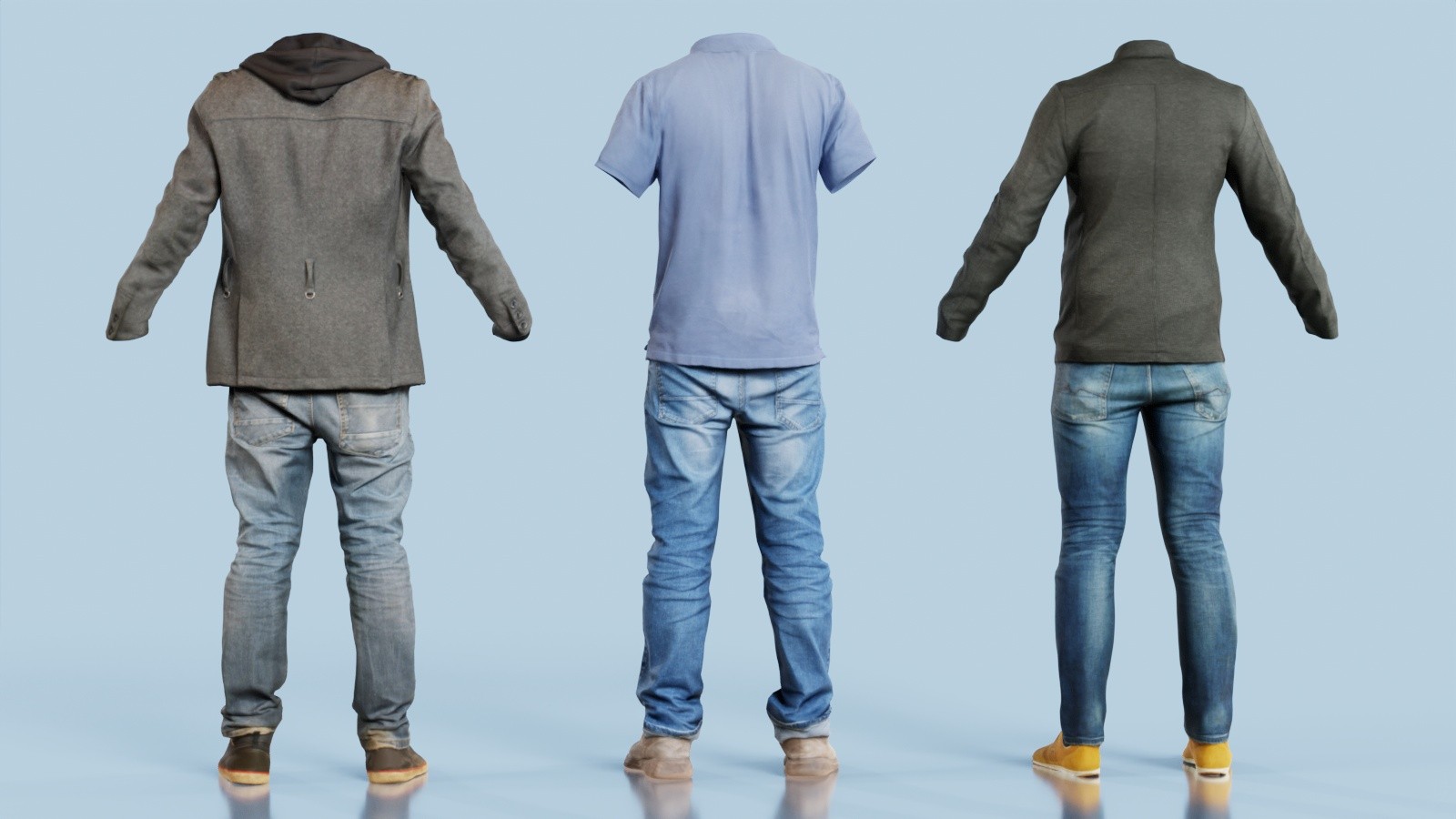 Casual Male Outfits Volume 4 for Genesis 8 Male by N/A
