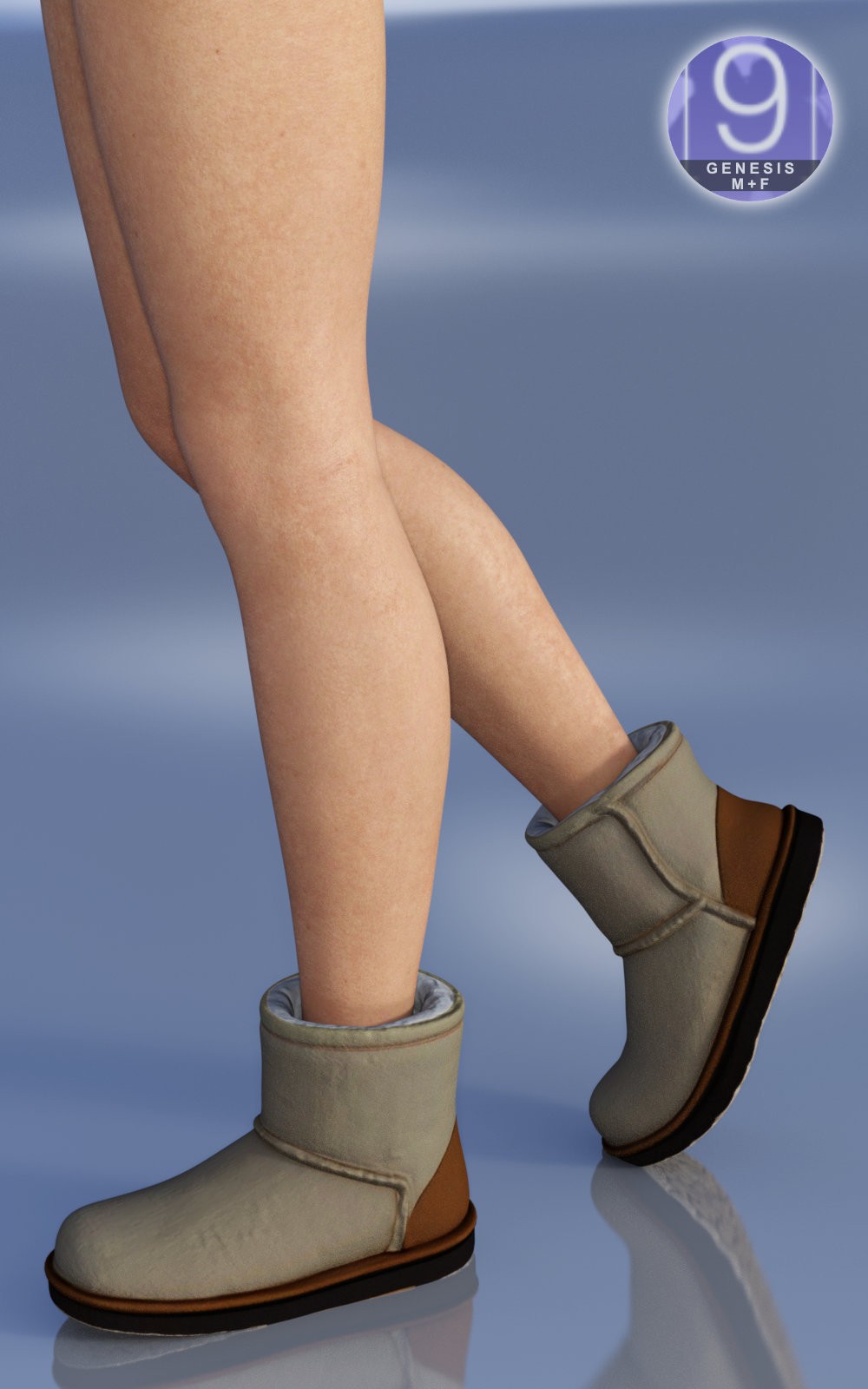 Sheepskin Boots for G9 by N/A