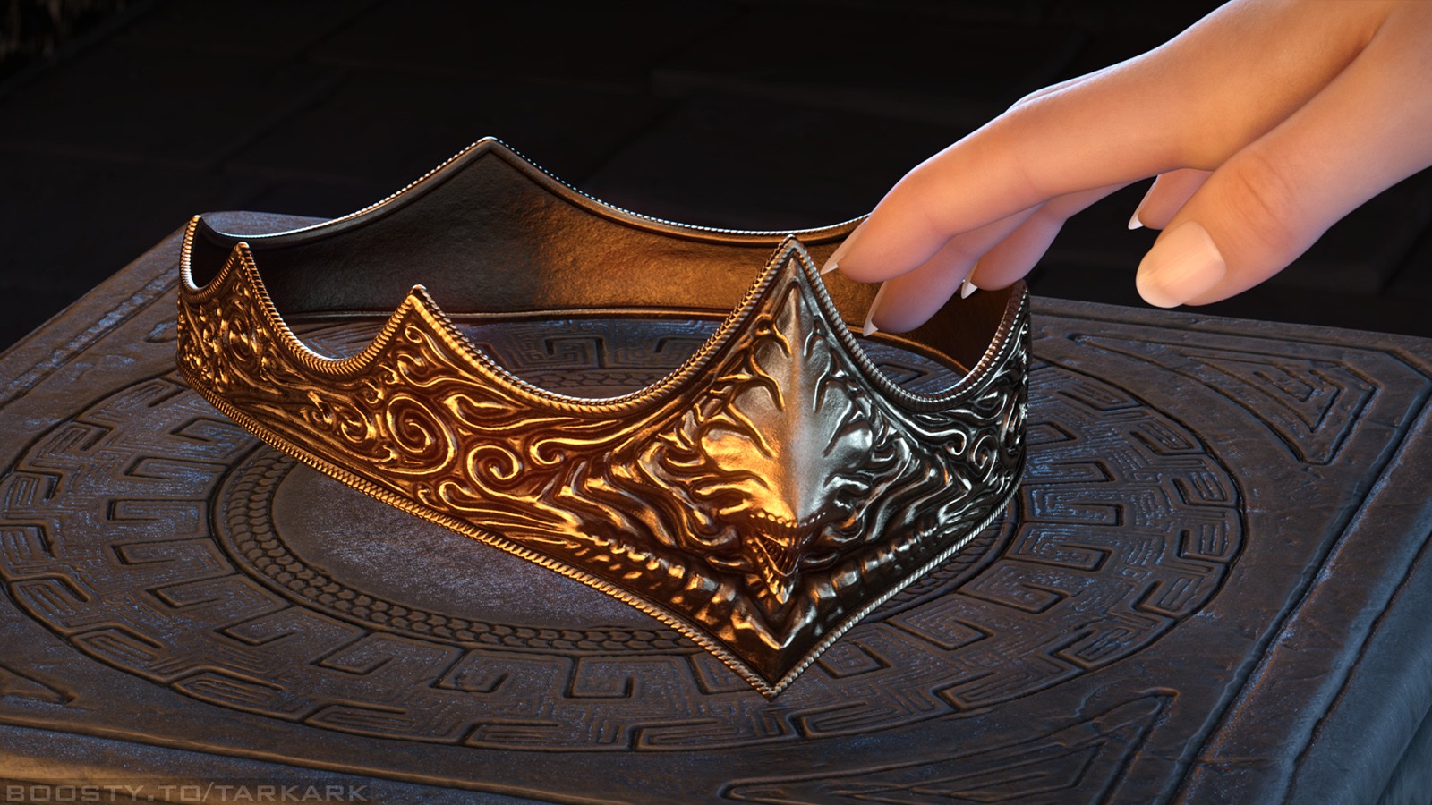 (TA) ZS Crown for Genesis 8 and 8.1 Male by N/A