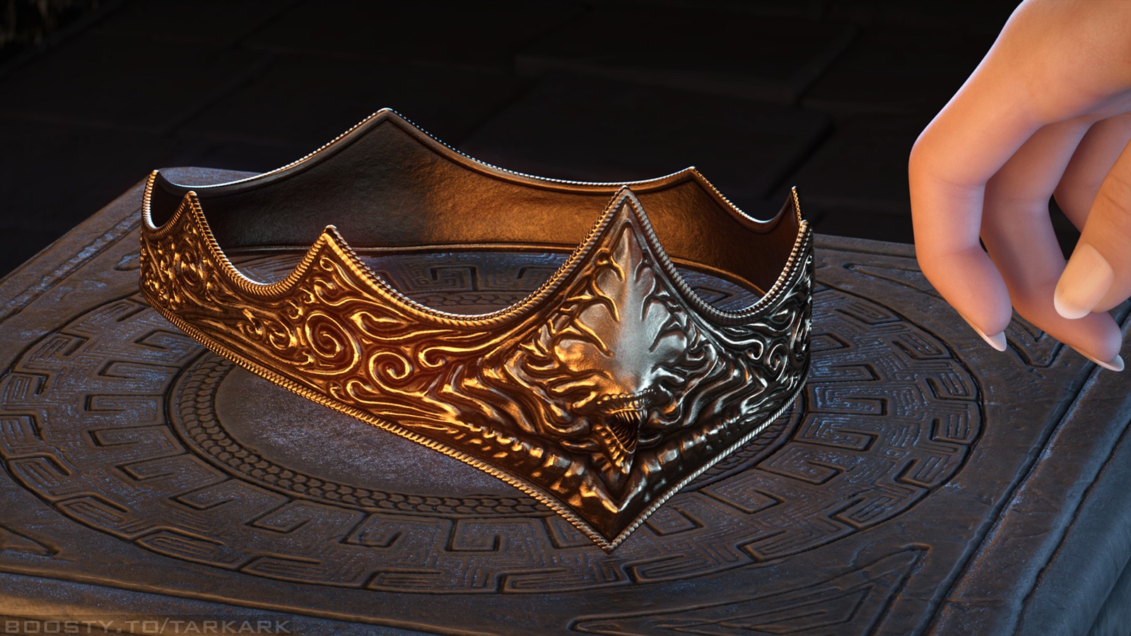 (TA) ZS Crown for Genesis 8 and 8.1 Male by N/A