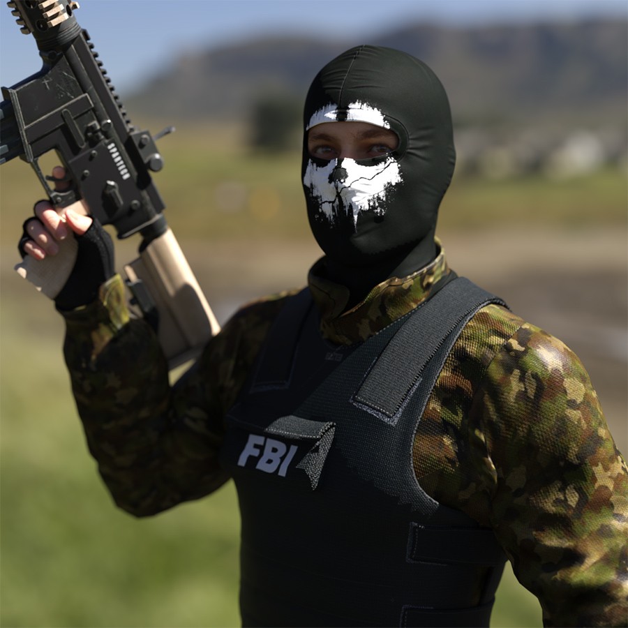 Balaclava for Genesis 8 Male by N/A