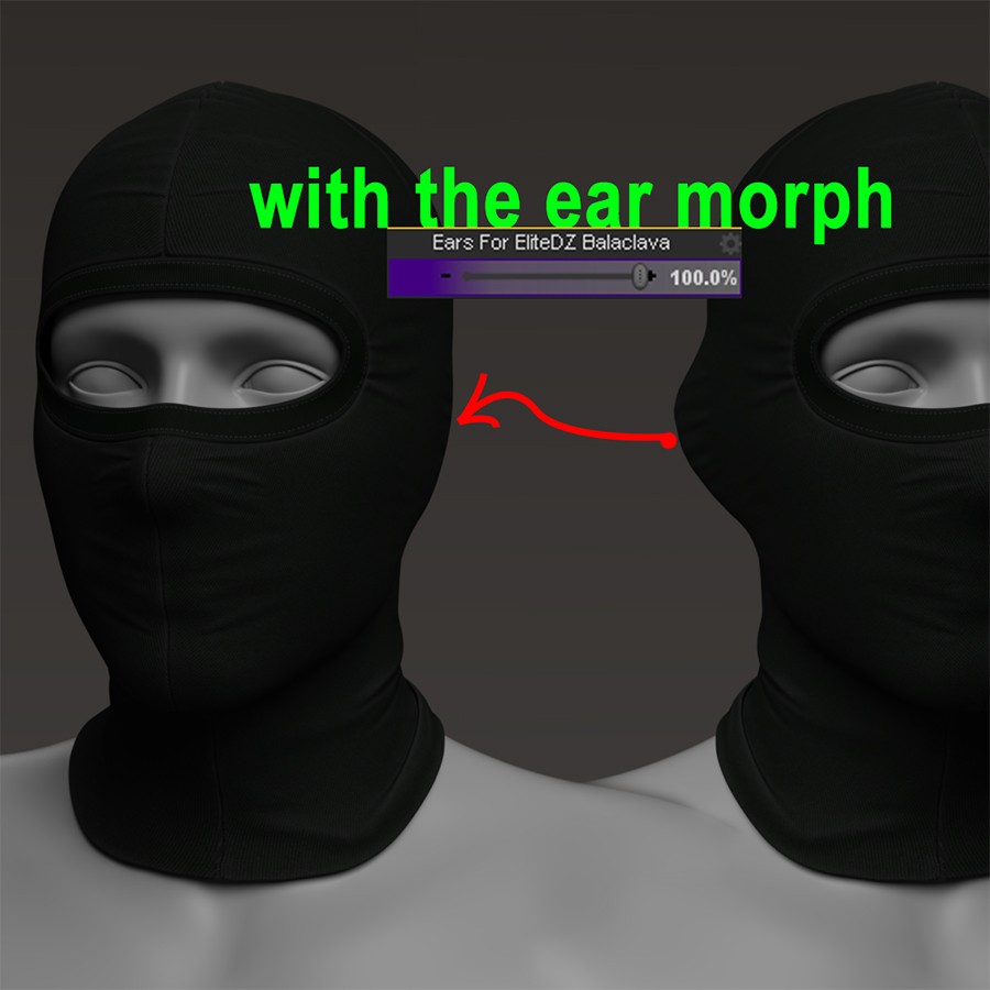 Balaclava for Genesis 8 Male by N/A