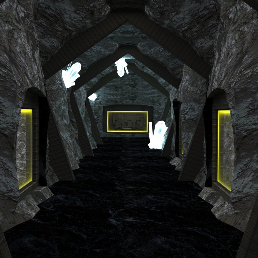 Subterranean Alien Cell Block for Poser by N/A