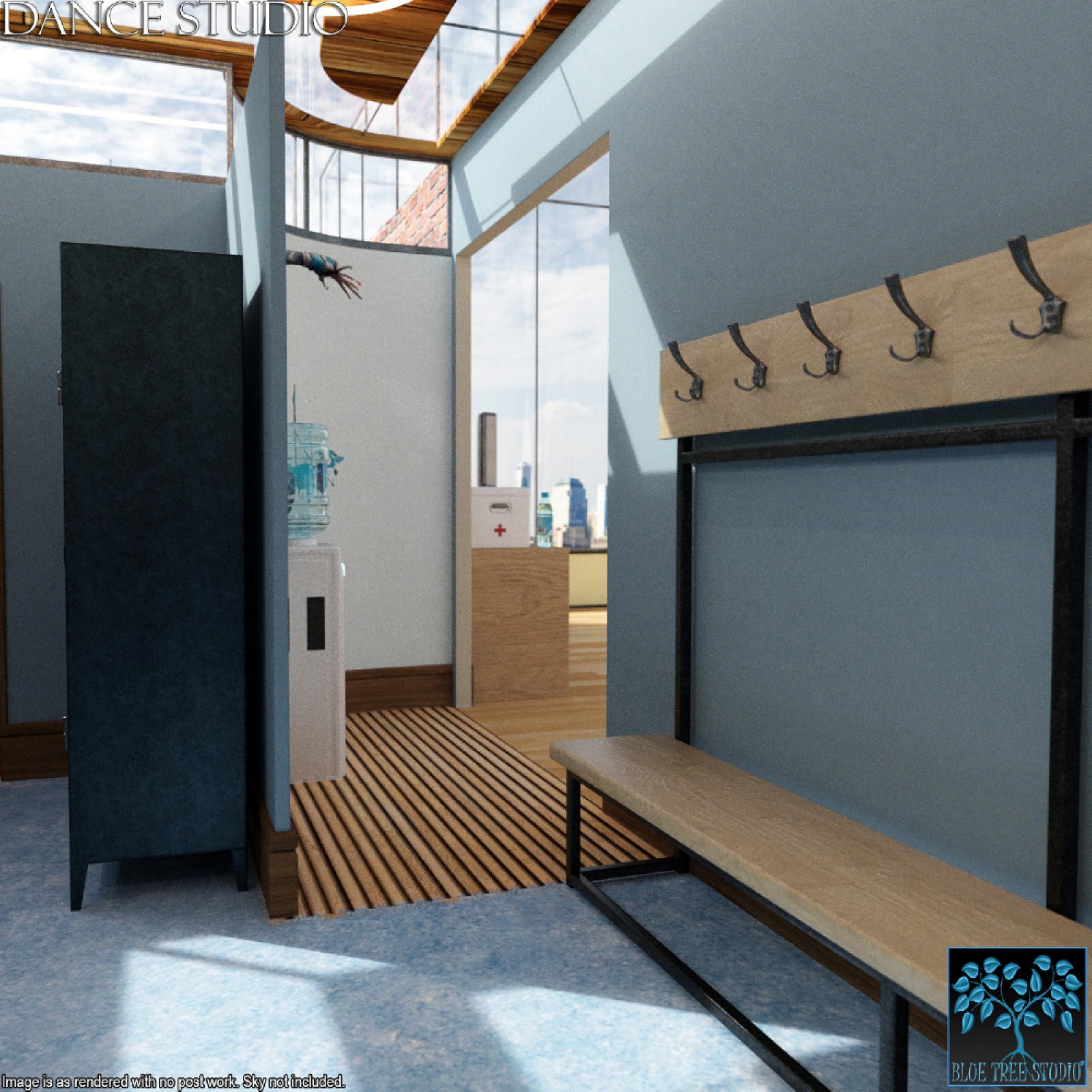Dance Studio for Poser by N/A