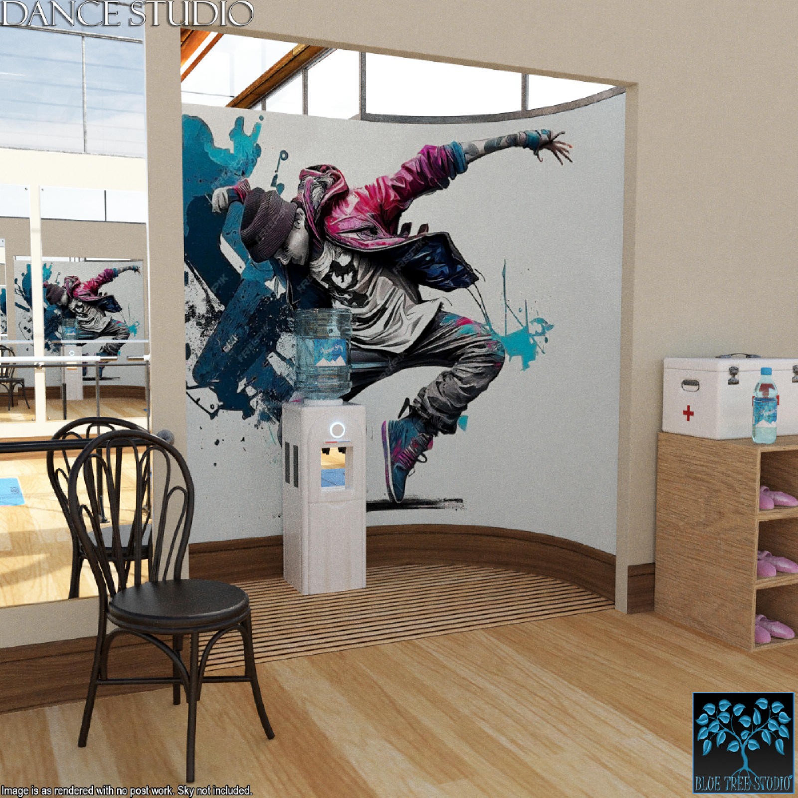 Dance Studio for Daz by N/A
