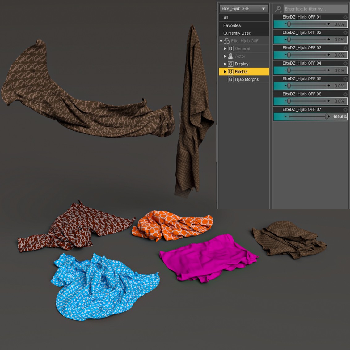 Modern Hijab for G8F & G8.1F by N/A