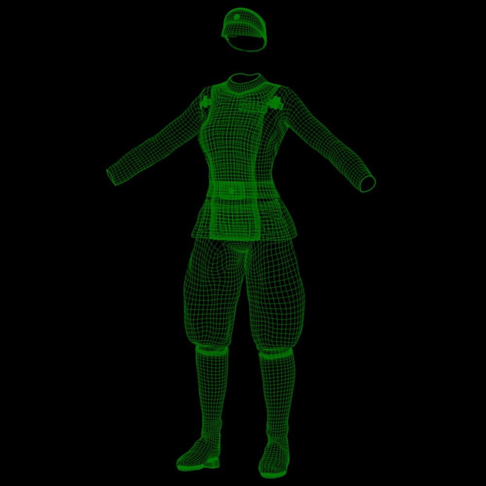 Imperial Officer for La Femme 2 for Poser by N/A