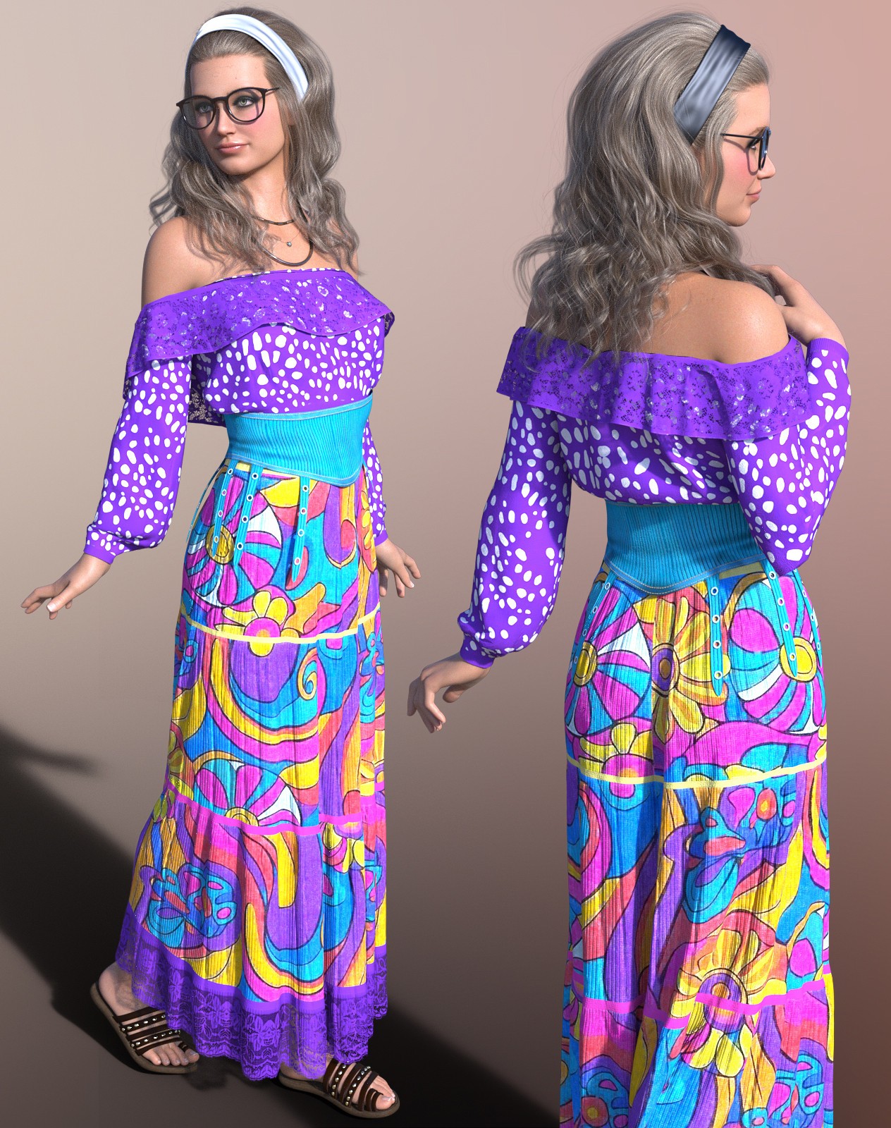 Mystic Threads dforce - Wanderer - Genesis 8 by N/A