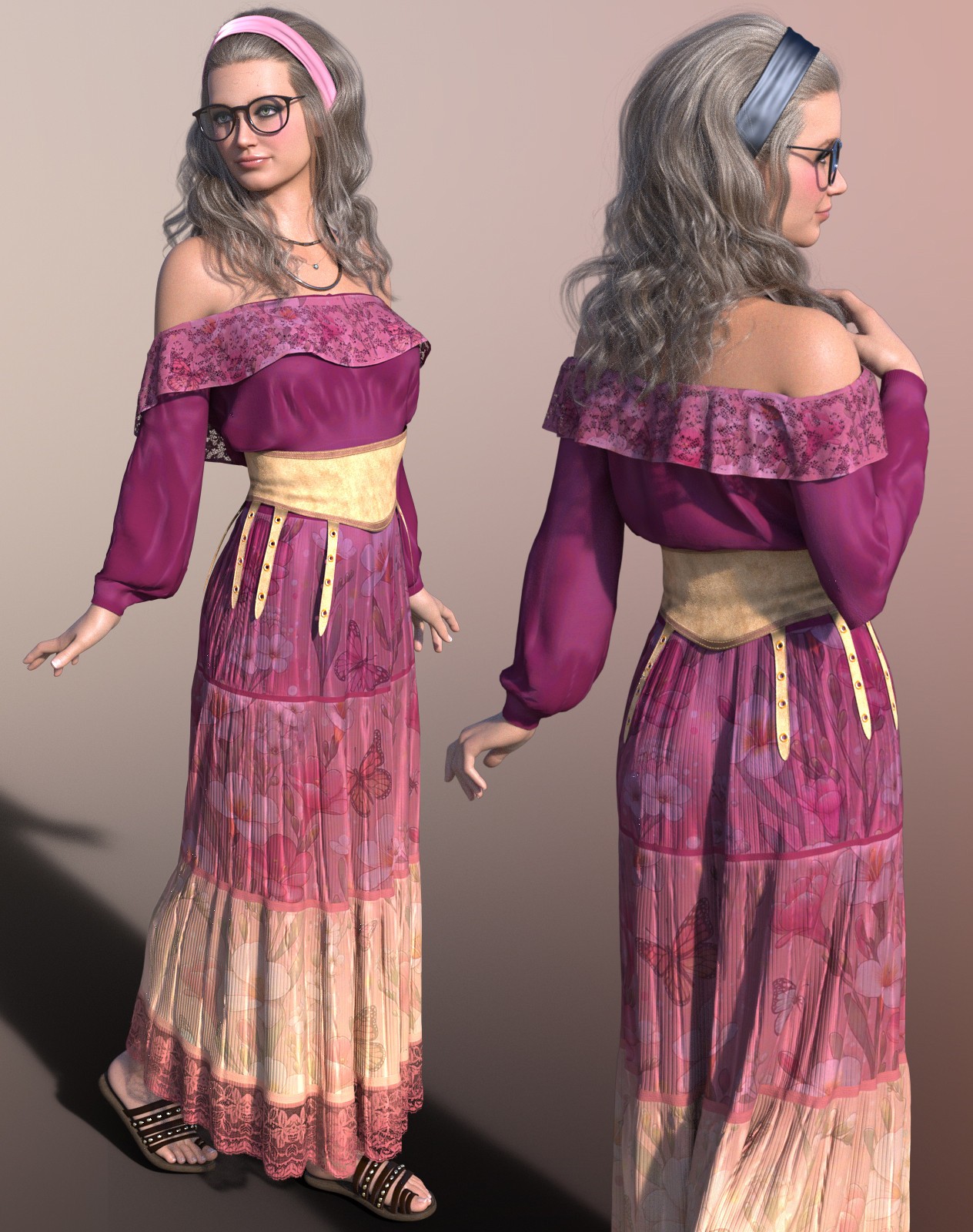 Mystic Threads dforce - Wanderer - Genesis 8 by N/A