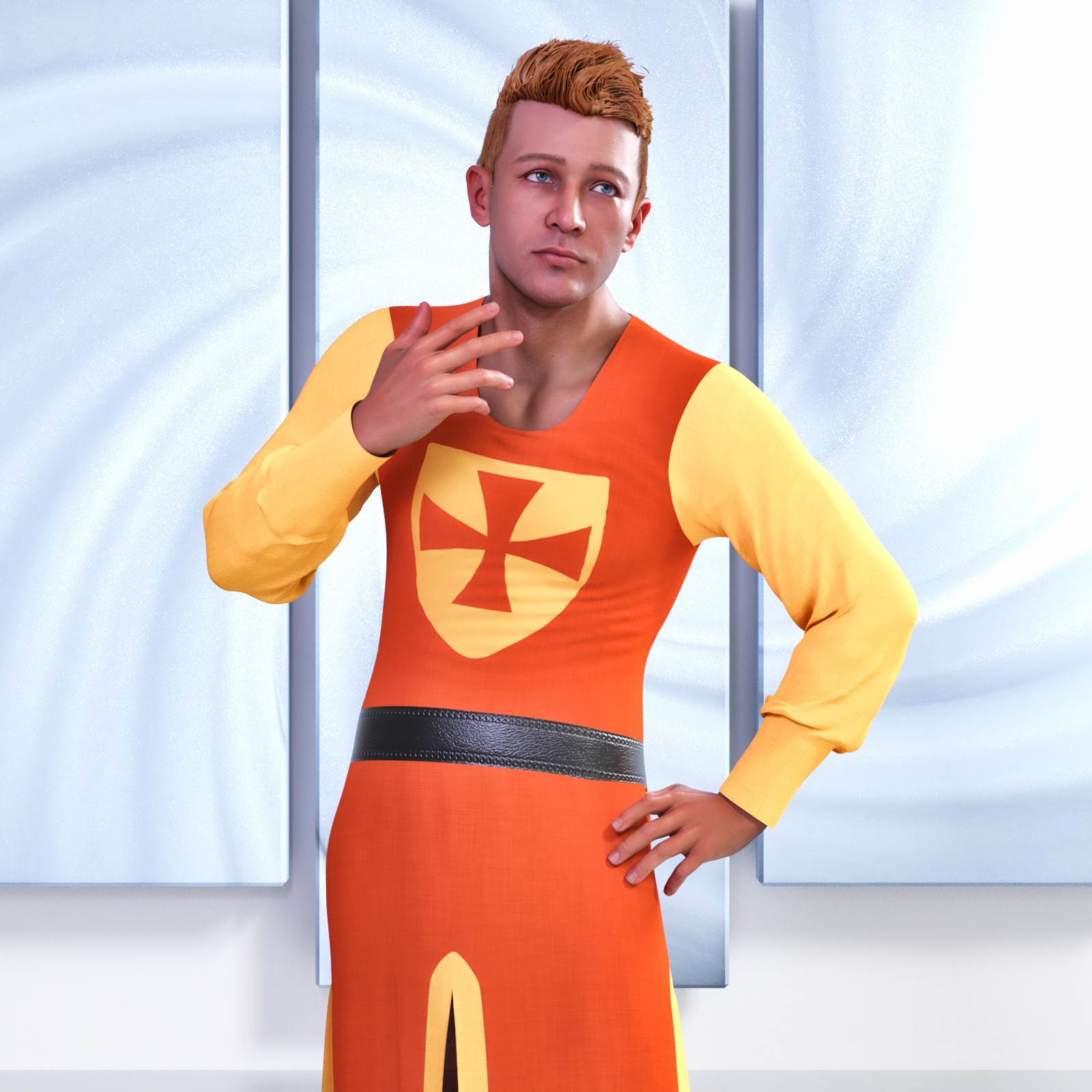 JMR dForce Finn Templar Outfit for G9M by N/A