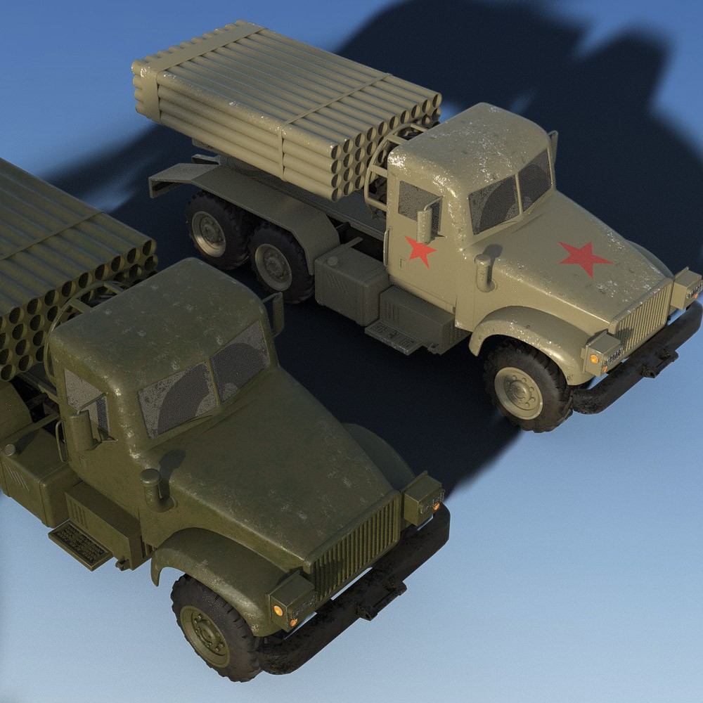 BM-21 grad for Daz Studio by N/A