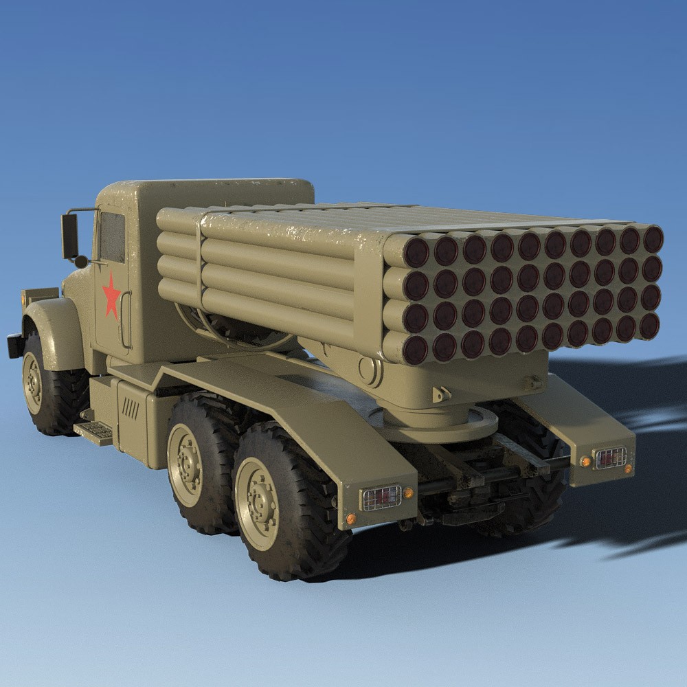 BM-21 grad for Daz Studio by N/A