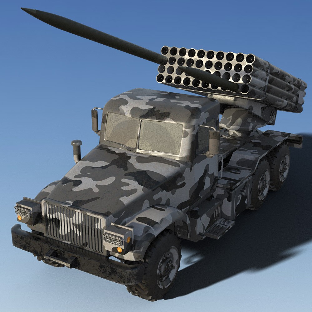 BM-21 grad for Daz Studio by N/A