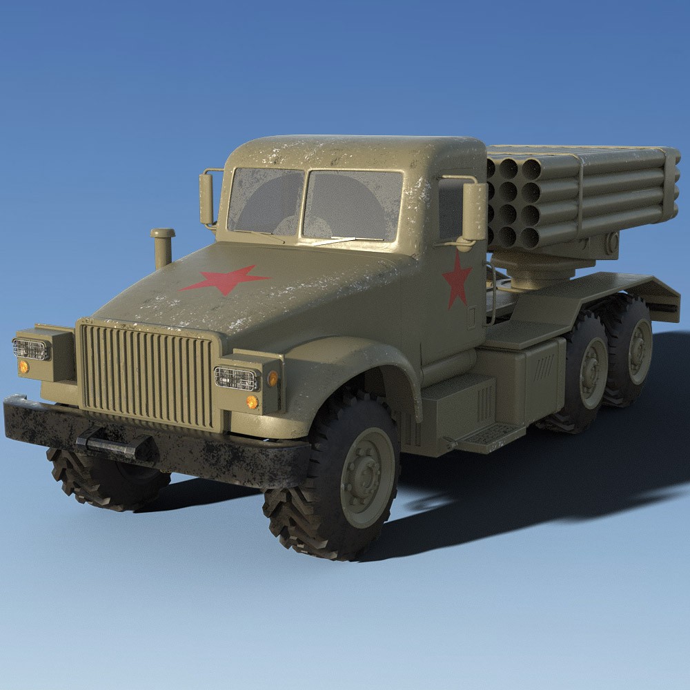 BM-21 grad for Daz Studio by N/A