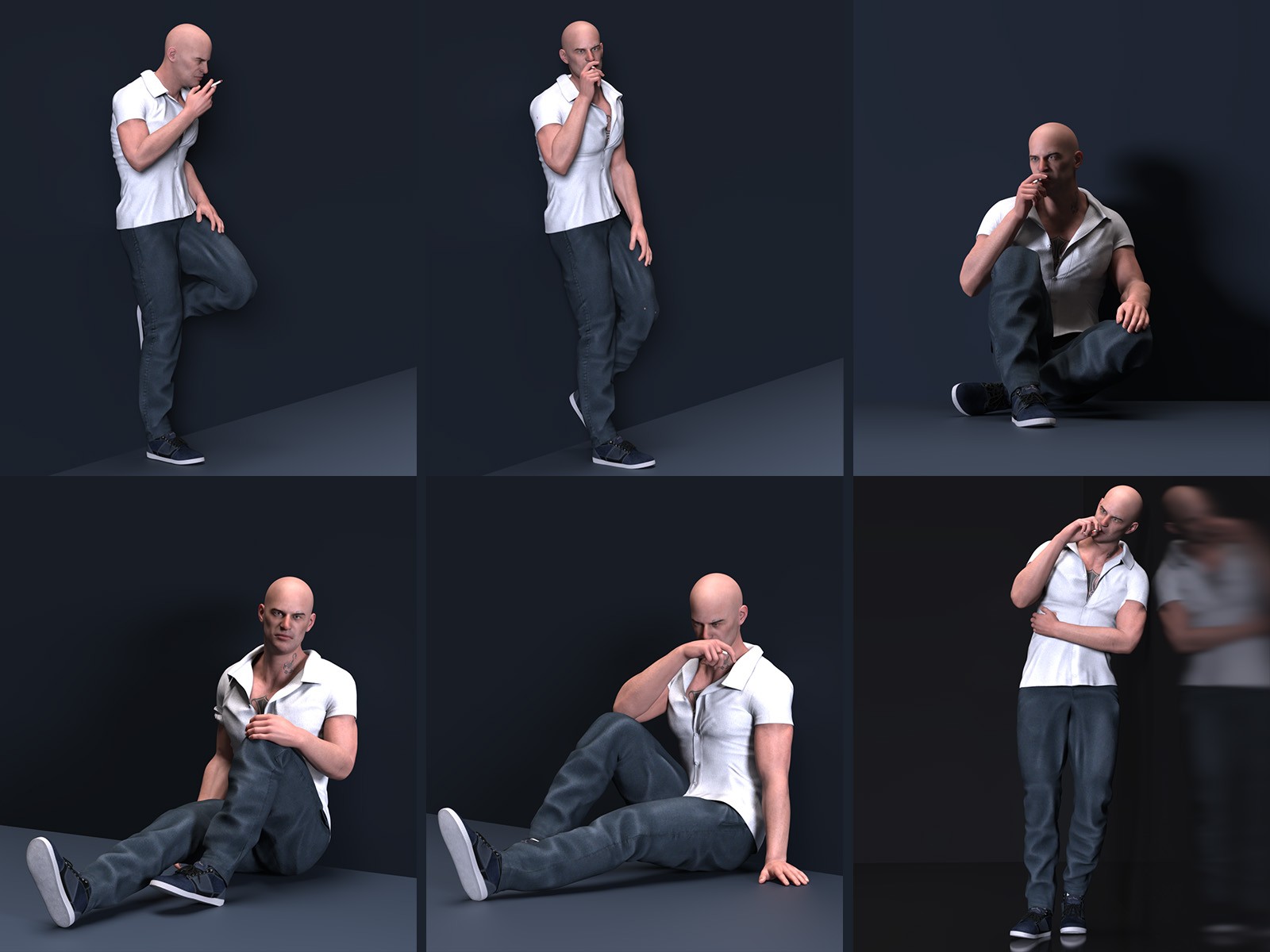 Csr - Smoking Poses by N/A