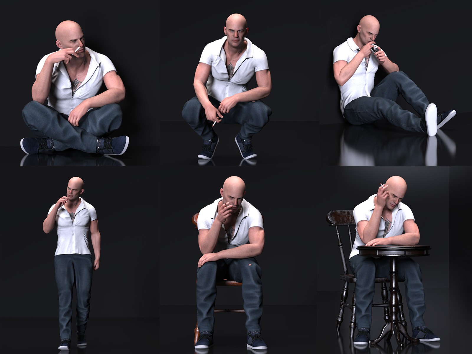 Csr - Smoking Poses by N/A