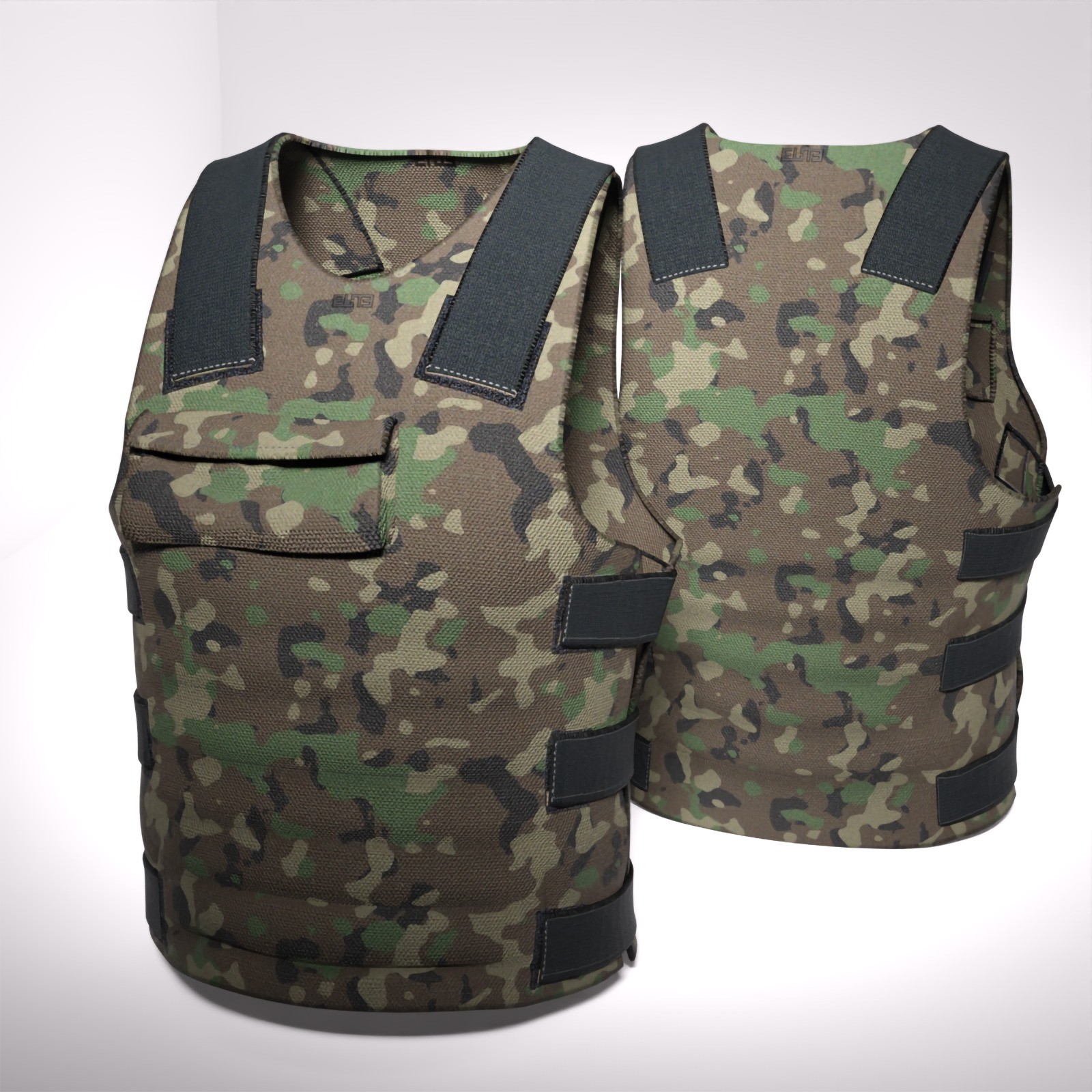 EliteDZ Lightweight Bulletproof Vest G8F by N/A