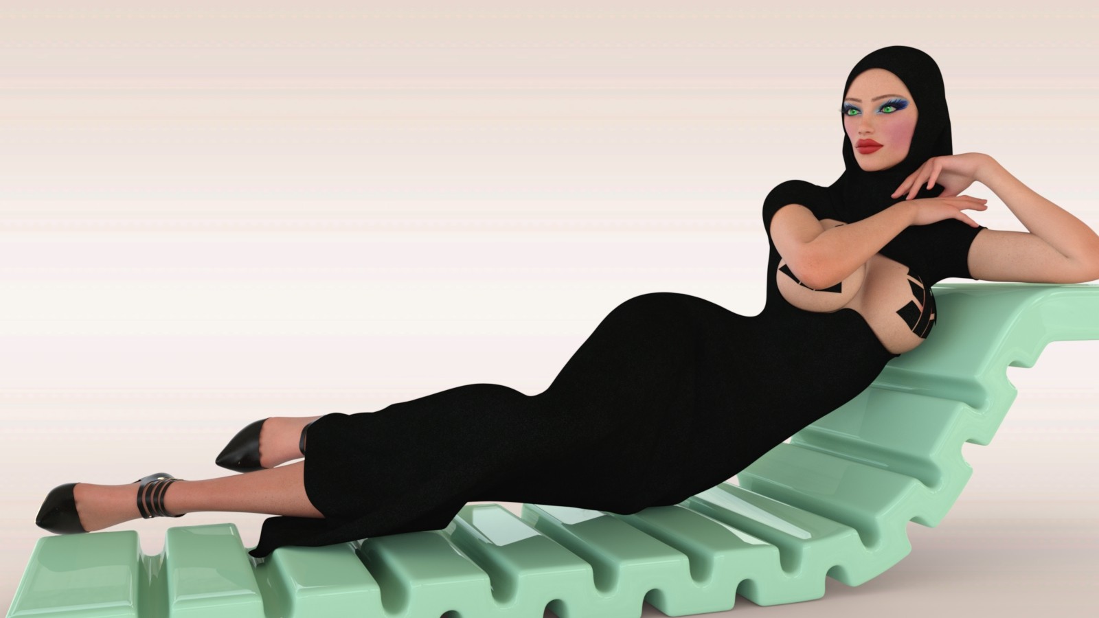 stylish Suit 1 for Genesis 9 Females by N/A