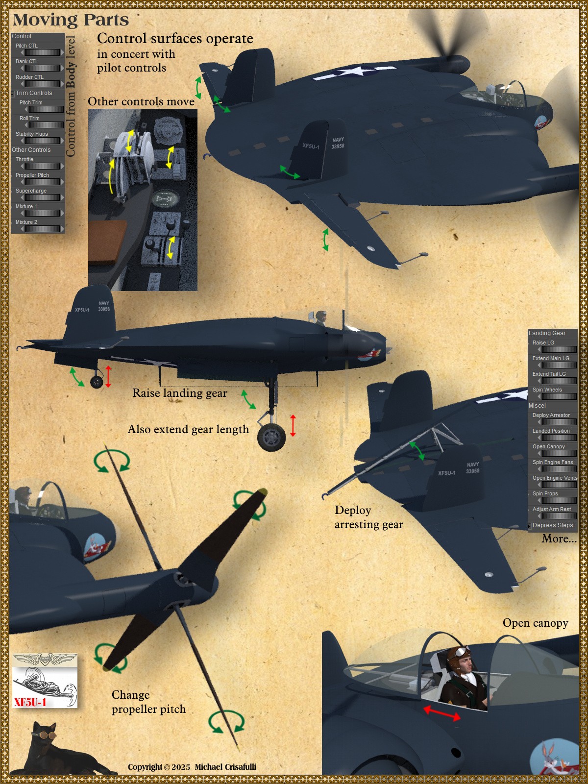 XF5U Experimental Fighter by N/A