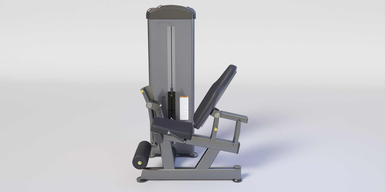 LEG EXTENSION MACHINE - Professional 3D Gym Model by N/A