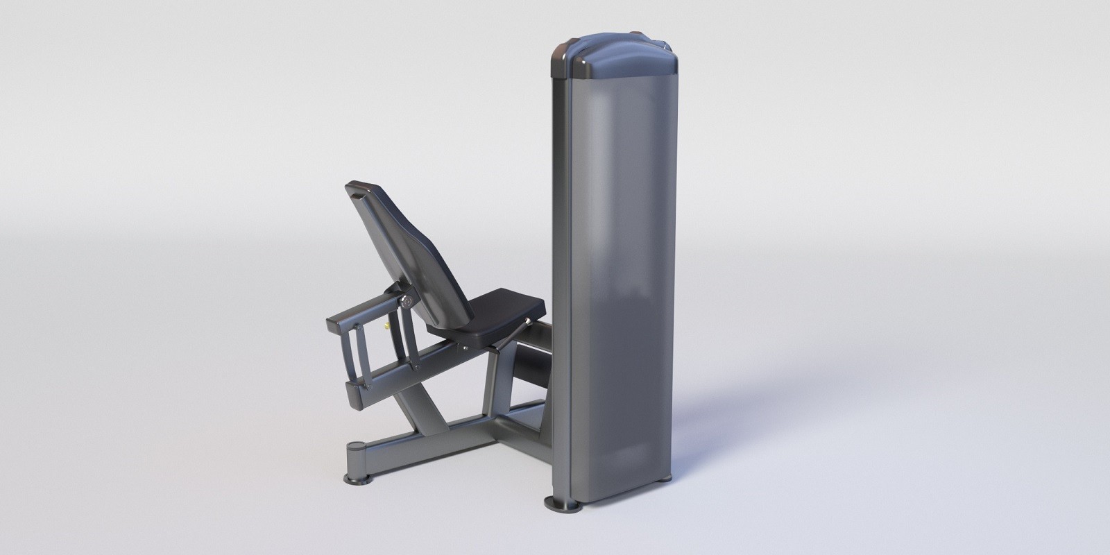 LEG EXTENSION MACHINE - Professional 3D Gym Model by N/A